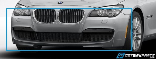 F01/02/04 7 Series M Sport Front Aerodynamic Retrofit Kit - BMW (PKF01MSPORTFRONT)