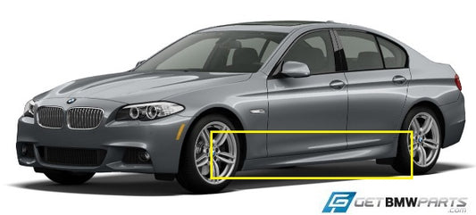 F10 5 Series M Sport Aerodynamic Rocker Panel Retrofit Kit - BMW (PKF10MSPORTSIDES)